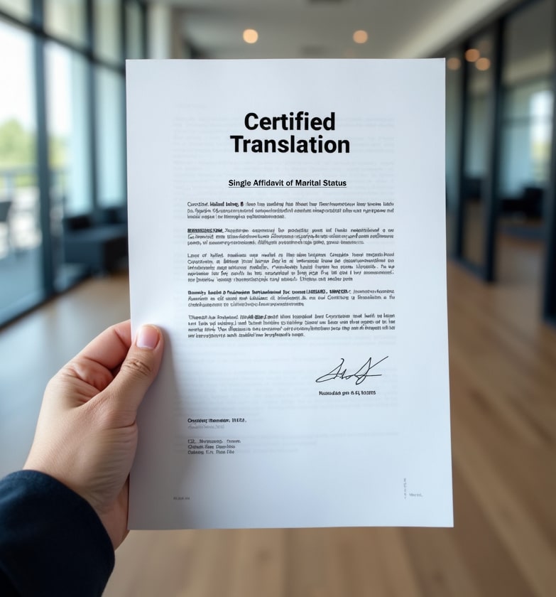 Why You Need a Certified Translation of the US Single Affidavit and US Joint Affidavit for Marrying in Japan